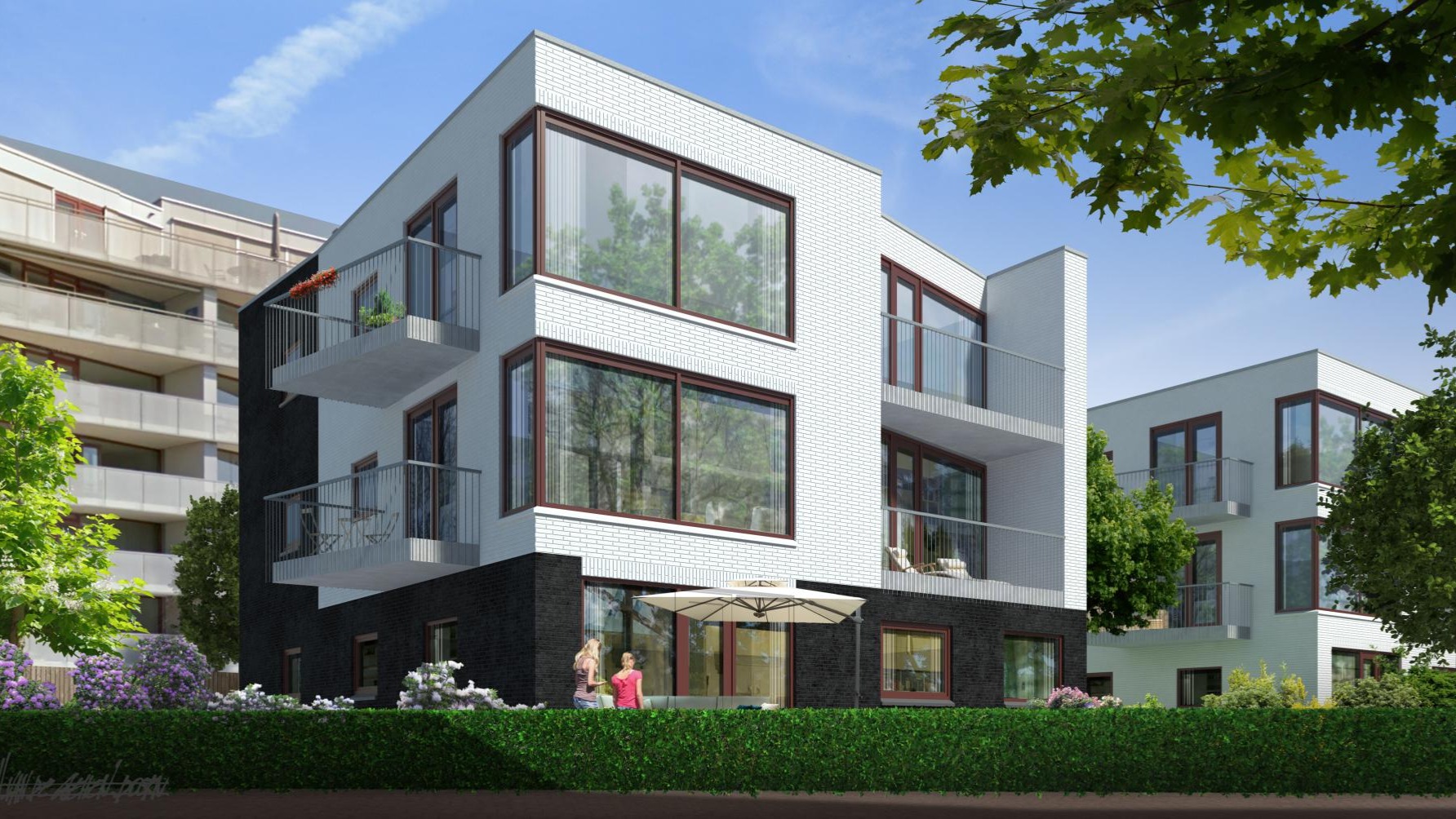 NederWoon is gestart met de verhuur van 20 luxe parkappartementen aan het Sophiapark in Apeldoorn.